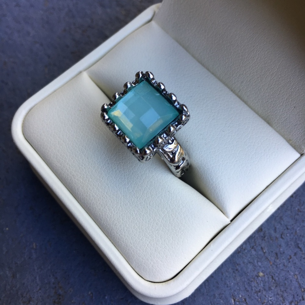 Vintage Boho Style Moonstone Ring